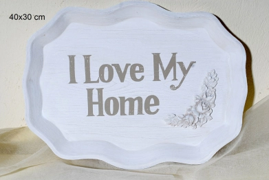 Δίσκος Σερβιρίσματος Ξύλινος Royal Art 40x30εκ. DUE16/4534