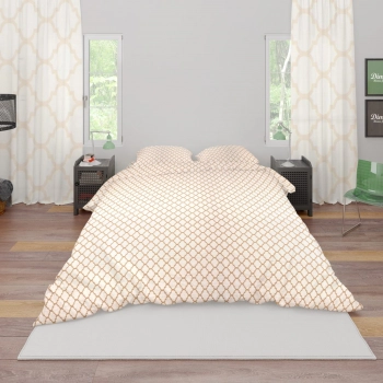 Σετ 2τμχ Σεντόνια Βαμβακερά Μονά 160x240εκ. Windows 151 Dimcol
