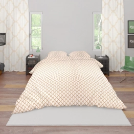 Σετ 2τμχ Σεντόνια Βαμβακερά Μονά 160x240εκ. Windows 151 Dimcol
