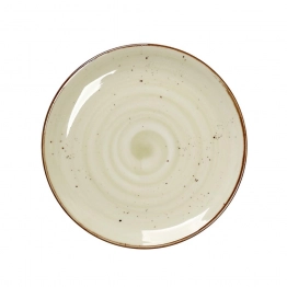 Πιάτο Ρηχό Πορσελάνης Terra Green ESPIEL 24,5εκ. TLH102K6