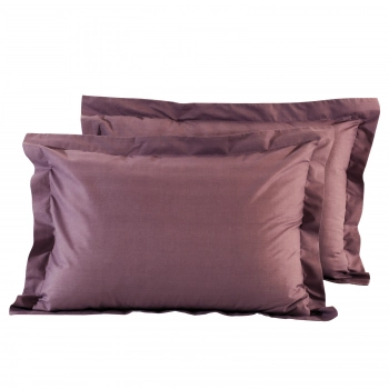 Ζεύγος Μαξιλαροθήκες Βαμβακερές Oxford 50x70+5εκ. Best Line 1010 Das Home