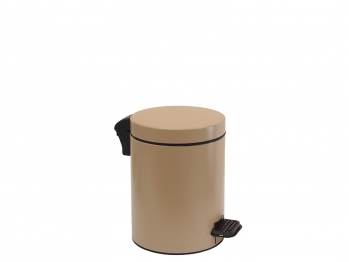 Καλάθι Απορριμμάτων Matte Beige 3lt Pam & Co 18x25εκ. 03-605-103