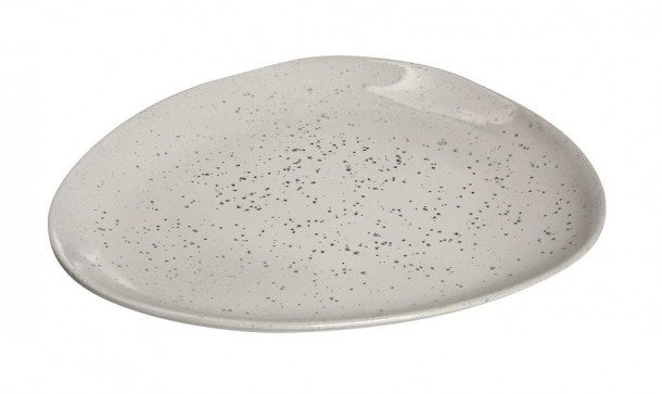 Πιάτο Ρηχό Stoneware Arctic White ESPIEL 30x26,5εκ. ATA309K6