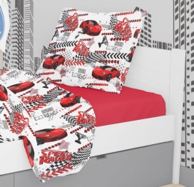 Μαξιλαροθήκη Polycotton 50x70εκ. Speed Racer 290 Dimcol