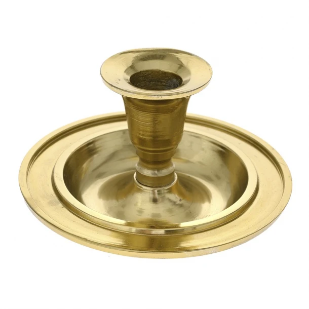 Κηροπήγιο Αλουμινίου Χρυσό iliadis 12x7εκ. 79791