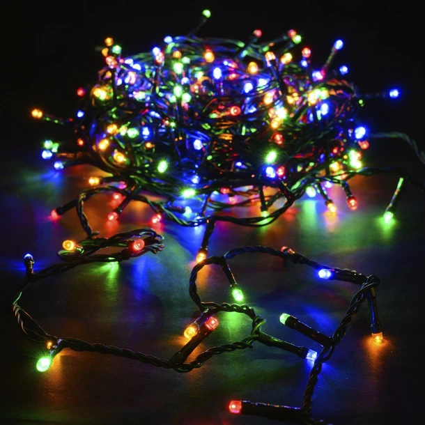 Λαμπάκια 200 Led Με Πρόγραμμα Πολύχρωμα 10μ. iliadis 68809