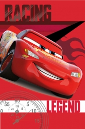 Κουβέρτα Κούνιας-Αγκαλιάς Fleece 100x150εκ. Cars 12 Digital Print Disney Dimcol