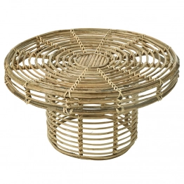 Τραπεζάκι Ψάθινο-Bamboo iliadis 81x81x45εκ. 76882