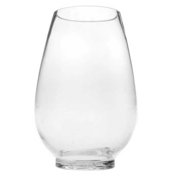 Βάζο Γυάλινο Διάφανο Iliadis 15x23εκ. 78114