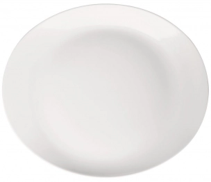Πιάτο Μπριζόλας Πορσελάνης Meran Λευκό ESPIEL 29x23x4,7εκ. 001.725322K6
