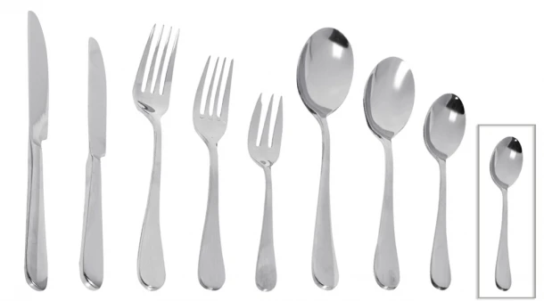 Κουταλάκι Espresso Ανοξείδωτο 18/0 Benefit ESPIEL 12,5εκ. CUS409K12