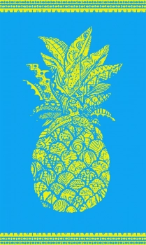 Πετσέτα Θαλάσσης Βελουτέ 90x170εκ. Ζακάρ 04 Dimcol