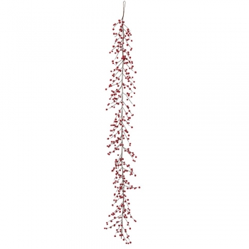 Χριστουγεννιάτικη Διακοσμητική Γιρλάντα Με Berries iliadis 180εκ. 79056