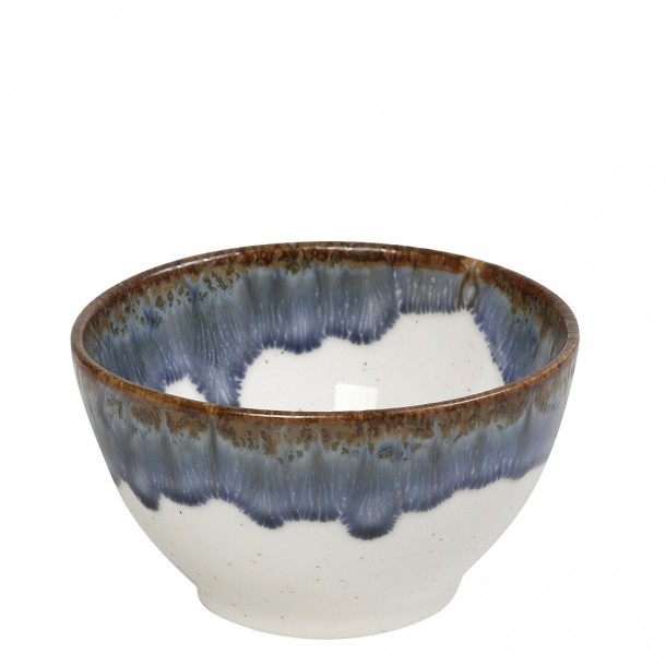 Μπωλ Σερβιρίσματος Stoneware Reactive Blue Essentials ESPIEL 14x7,5εκ. OWR121K6