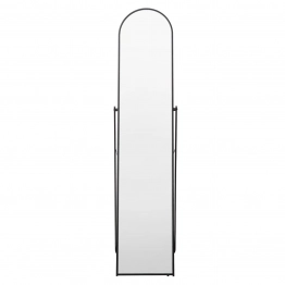 Καθρέπτης Επιδαπέδιος Μεταλλικός Μαύρος Caserta ARTELIBRE 38x45x157εκ. 14620012