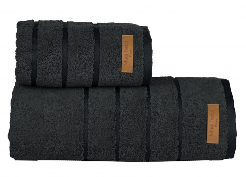 Πετσέτα Προσώπου Μεμονωμένη Βαμβακερή 50x90εκ. Prive Titanium Makis Tselios