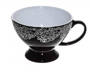 Κούπα Stoneware 320ml Vienna Black ESPIEL HUN104K6