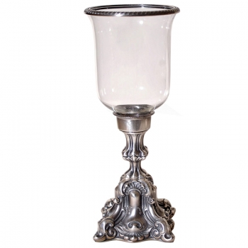 Κηροπήγιο Μπρούτζινο-Γυάλινο Royal Art 42εκ. STL1269E