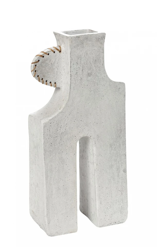 Βάζο Χειροποίητο Ecomix Λευκό ESPIEL 54εκ. LIF114