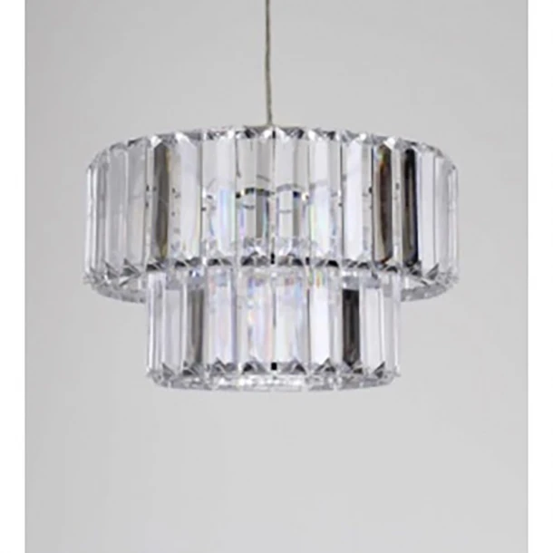 Φωτιστικό Οροφής Ακρυλικό Διάφανο iliadis 27,5x18εκ. 77801