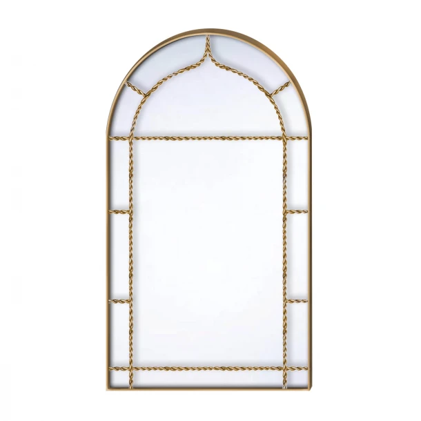 Καθρέπτης Τοίχου Μεταλλικός Χρυσός ARTELIBRE 50x1,5x86εκ. 14700022