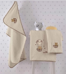 Μπουρνουζοκάπα Βαμβακερή Bebe Benny Makis Tselios
