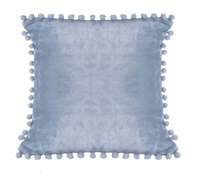 Διακοσμητικό Μαξιλάρι Fleece 43x43εκ. Pomy Blue Makis Tselios