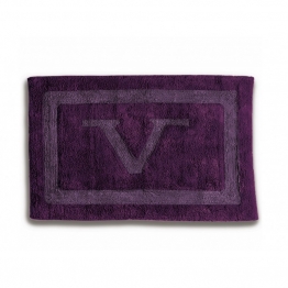 Ταπέτο Μπάνιου Βαμβακερό-Viscose 60x90εκ. Vera Purple SB HOME