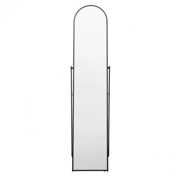 Καθρέπτης Επιδαπέδιος Μεταλλικός Μαύρος Caserta ARTELIBRE 38x45x157εκ. 14620012