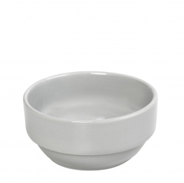 Μπωλ Σερβιρίσματος Stoneware Essentials Light Grey ESPIEL 14x6,5εκ. OWA118K6