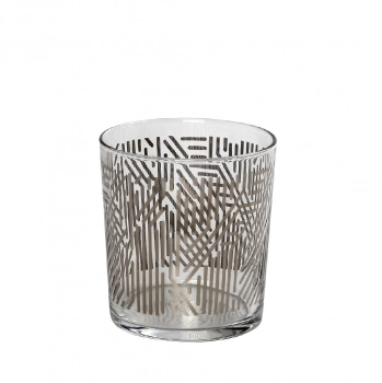 Ποτήρι Νερού Silver Labyrinth ESPIEL 380ml RAB655K6
