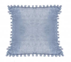 Διακοσμητικό Μαξιλάρι Fleece 43x43εκ. Pomy Blue Makis Tselios