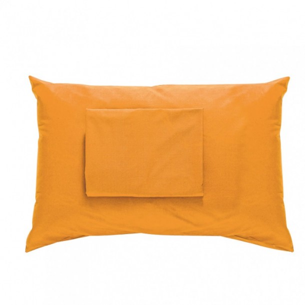 Ζεύγος Μαξιλαροθήκες Βαμβακερές 50x70εκ. Delos Orange SB HOME