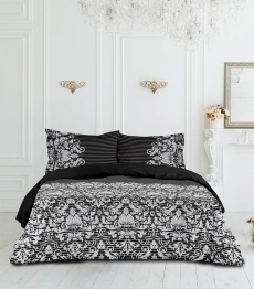 Σετ Σεντόνια Βαμβακοσατέν Υπέρδιπλα 240x270εκ. Damask Makis Tselios