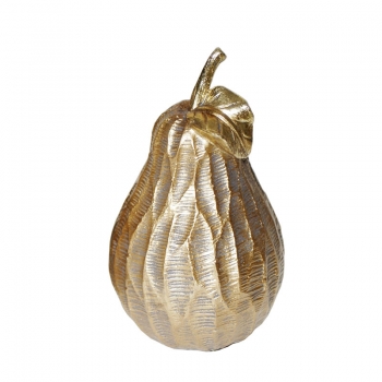 Διακοσμητικό Αχλάδι Πολυεστερικό Χρυσό Royal Art 9x15εκ. LAN8/17GL