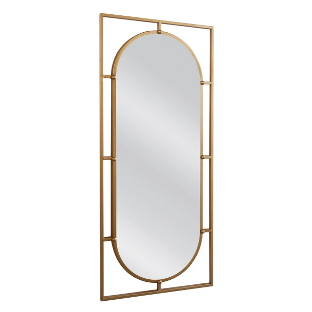 Καθρέπτης Τοίχου Μεταλλικός Χρυσός Annael ARTELIBRE 40x3x90εκ. 14790017