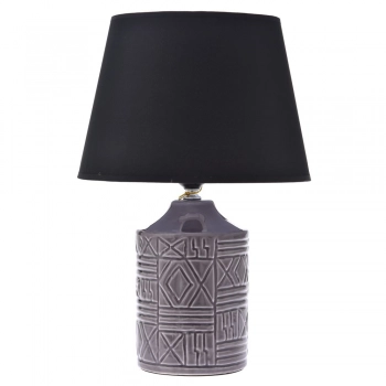 Επιτραπέζιο Φωτιστικό Κεραμικό Γκρι iliadis 28x43εκ. 76315