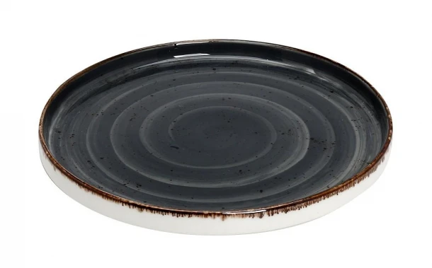 Πιάτο Ρηχό Πορσελάνης Terra Grey ESPIEL 30εκ. TLG130K2