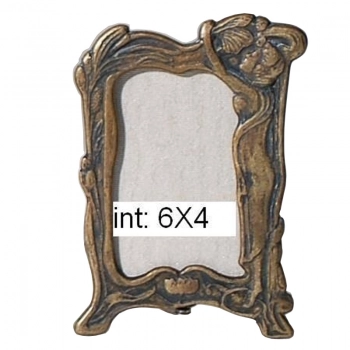 Κορνίζα Μπρούτζινη Royal Art 4x6εκ. STL017BR