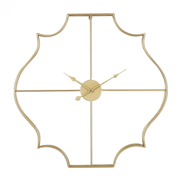 Ρολόι Τοίχου Μεταλλικό Χρυσό ARTELIBRE 60x5εκ. 14700009