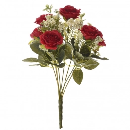 Μπουκέτο Με Τριαντάφυλλα Κόκκινα iliadis 40εκ. 77381