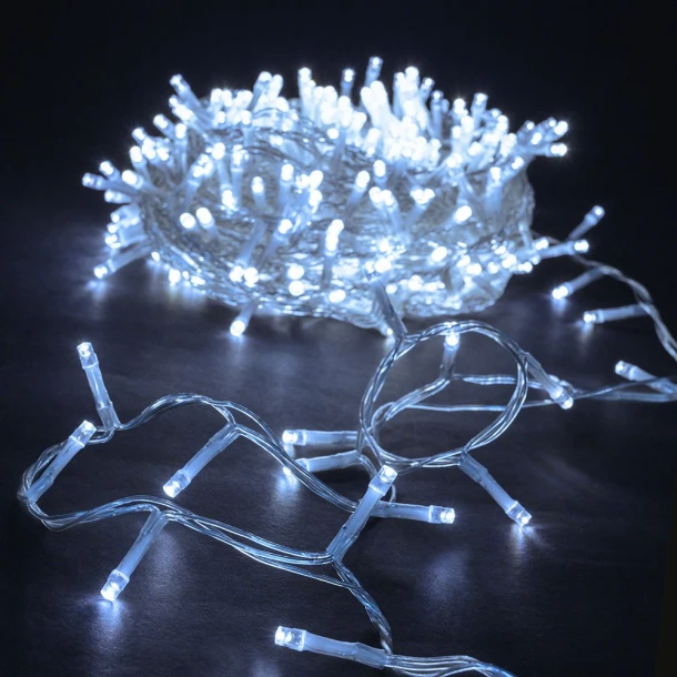 Λαμπάκια 100 Led Με Πρόγραμμα Ψυχρό Λευκό Φως 5μ. iliadis 75017