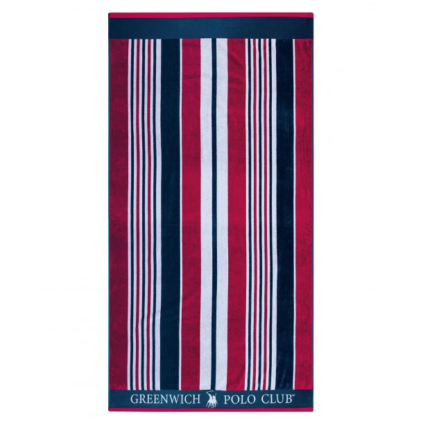 Πετσέτα Θαλάσσης Βαμβακερή 90x180εκ. Essential 3632 Greenwich Polo Club