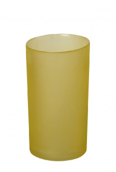 Βάζο Γυάλινο Κίτρινο Caprice ESPIEL 13x13x24εκ. DAC1711
