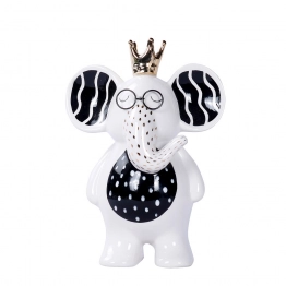 Διακοσμητικός Ελέφαντας ESPIEL 15,8x9,5x19,5εκ. DOT115