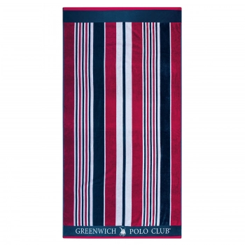 Πετσέτα Θαλάσσης Βαμβακερή 90x180εκ. Essential 3632 Greenwich Polo Club