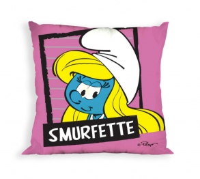 Μαξιλάρι Διακοσμητικό Micro 40x40εκ. Smurfs 18 Digital Print Disney Dimcol