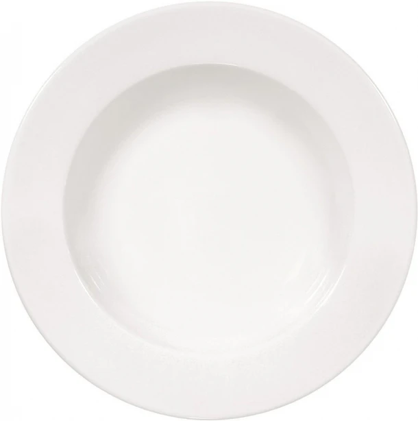 Πιάτο Βαθύ Πορσελάνης Meran Λευκό ESPIEL 23x3,6εκ. 001.160941K6