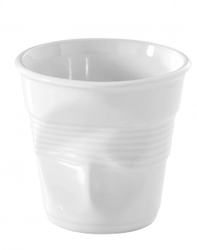 Φλυτζάνι Πορσελάνης Espresso Λευκό Froisses Tumbler ESPIEL 80ml