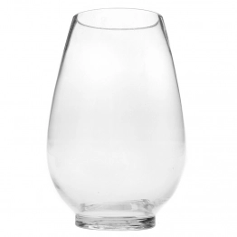 Βάζο Γυάλινο Διάφανο Iliadis 15x23εκ. 78114